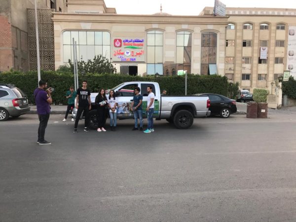 تاجير سيارات دعاية وإعلان دودج رام  العلا ليموزين01008383000